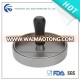 EU FDA food grade manual Non stick layer metal aluminium alloy hamburger press