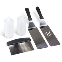 Stainless Steel Griddle Accessory BBQ Tool Kit