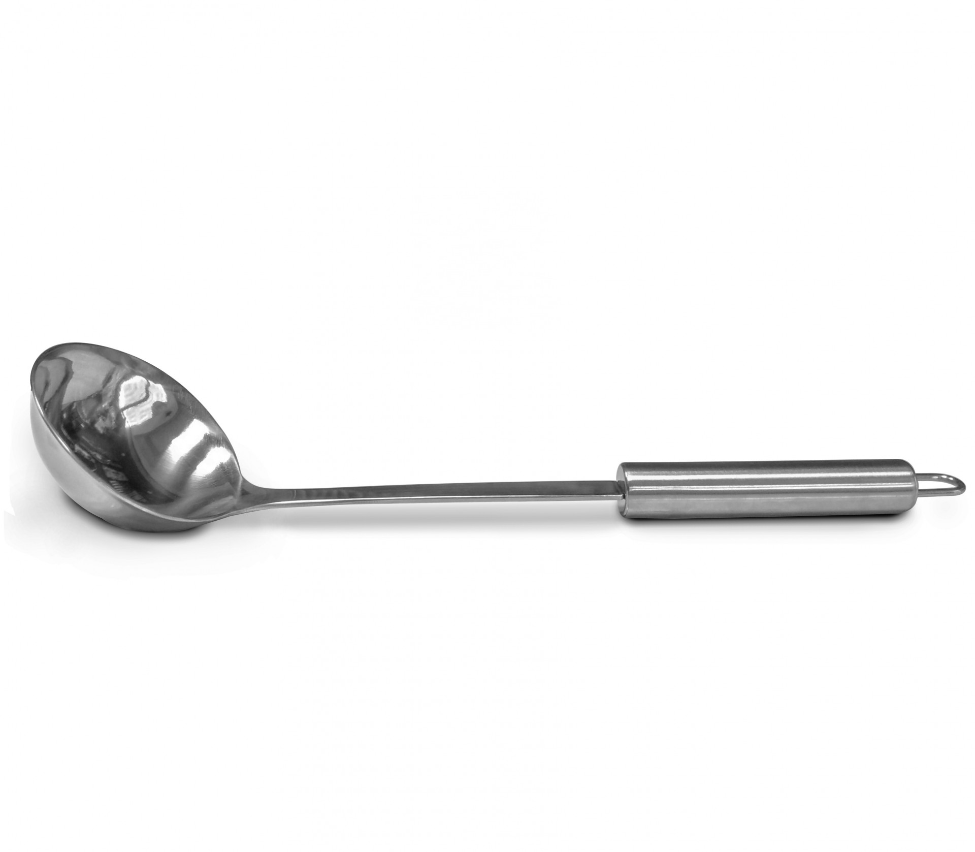 Heavy duty thick stainless steel kitchen ladle pro restaurant utensil soup sauce spoon ladle